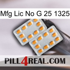 Mfg Lic No G 25 1325 cialis4